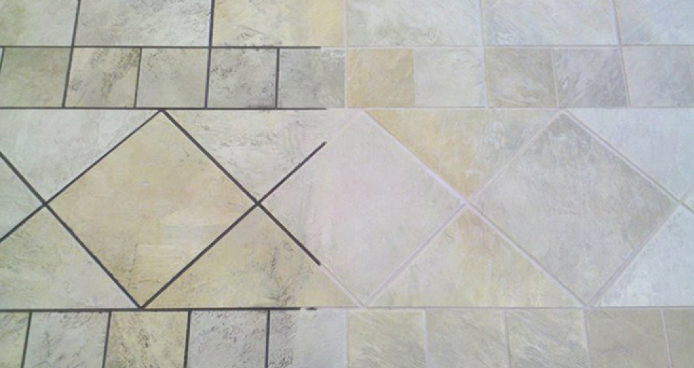 Grout Recoloring & Restoration